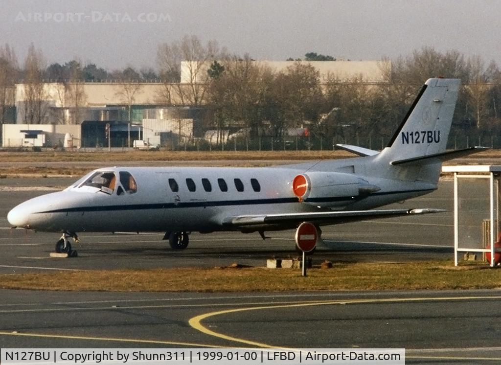 N127BU, 1980 Cessna 551 Citation II/SP C/N 551-0179, Parked at the General Aviation area...