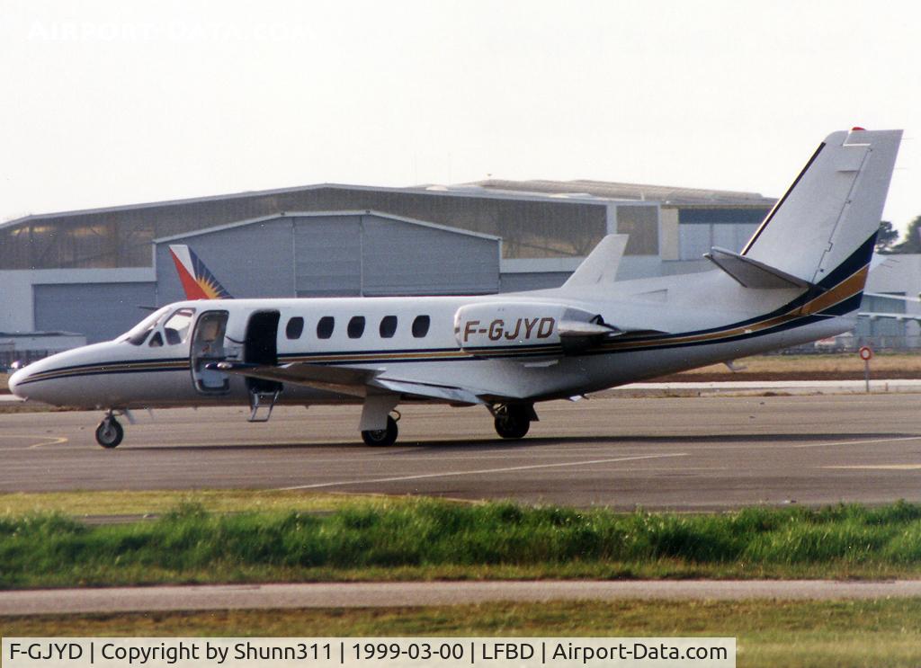 F-GJYD, 1982 Cessna 550 Citation II C/N 550-0415, Parked at the General Aviation area...