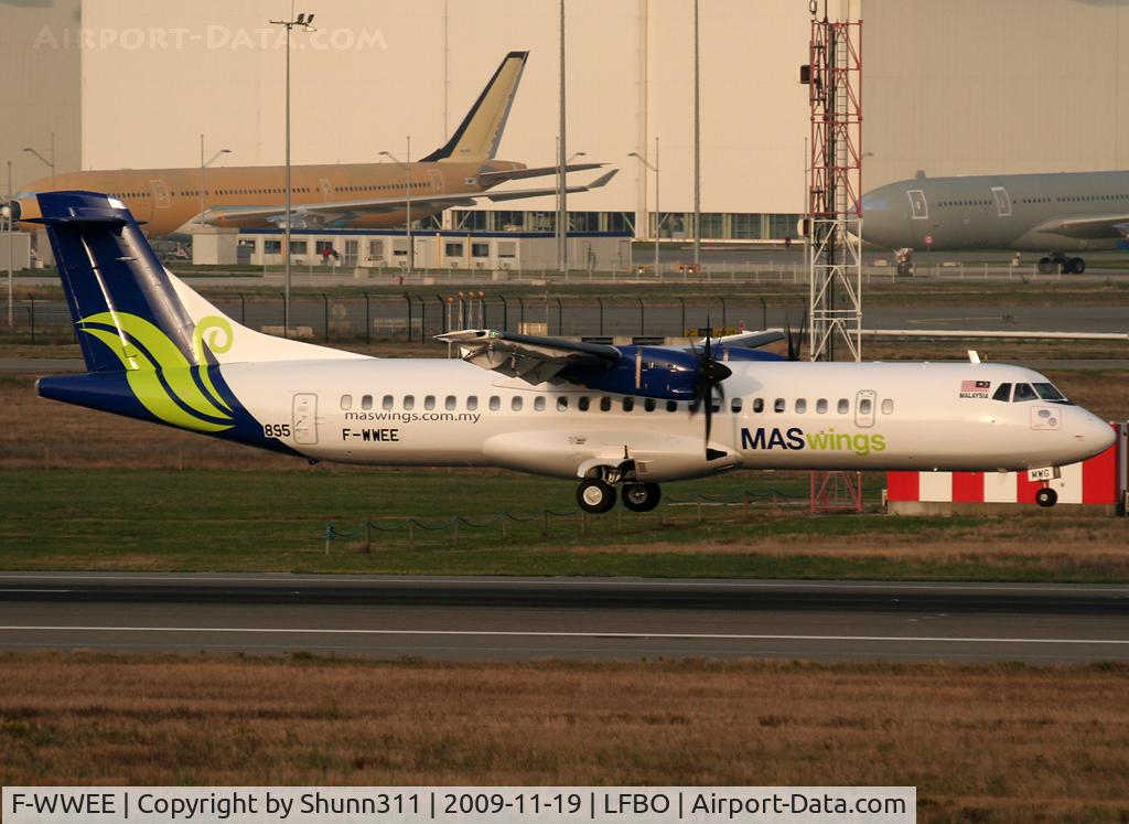 F-WWEE, 2009 ATR 72-212A C/N 895, C/n 895 - To be 9M-MWG