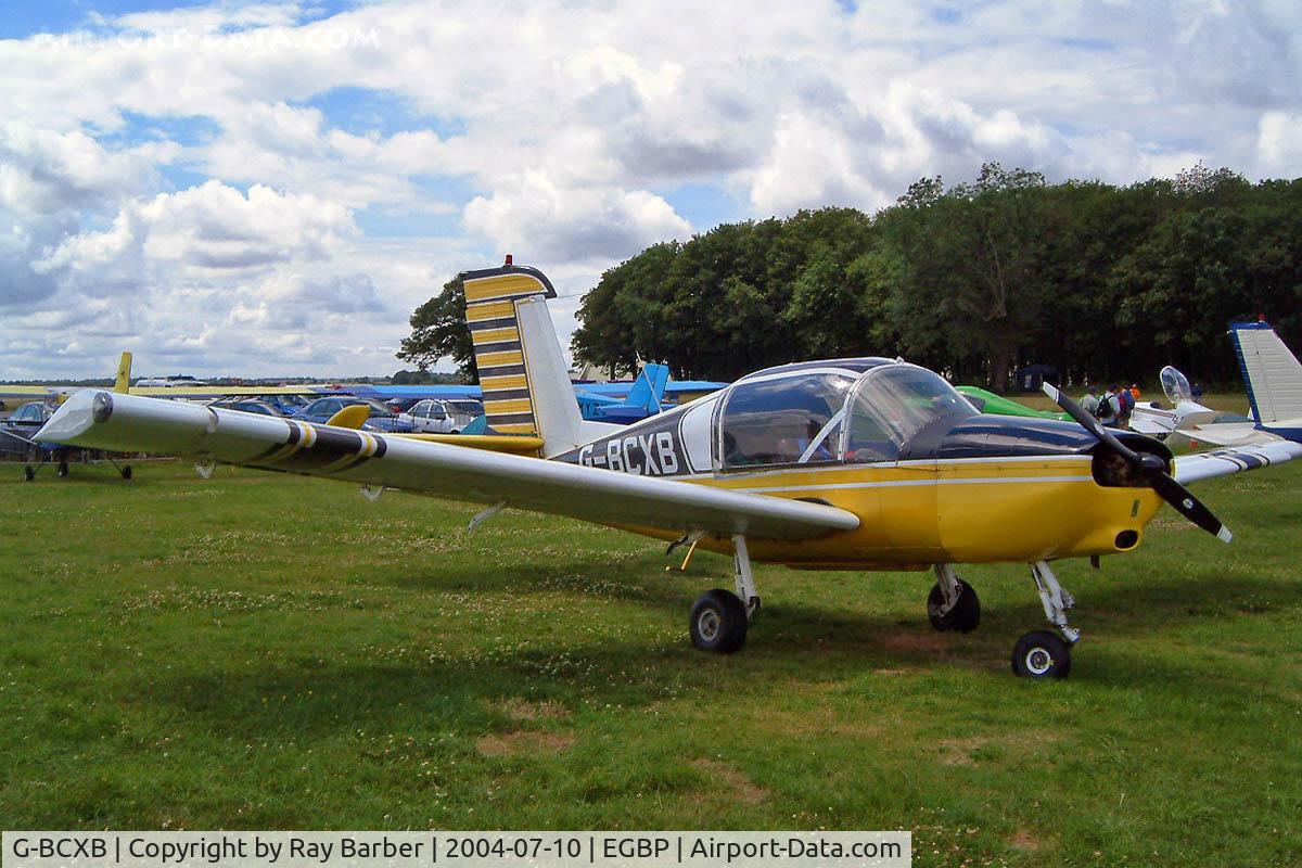 G-BCXB, 1974 Socata Rallye 100ST Galopin C/N 2546, Seen at the PFA Fly in 2004 Kemble UK.