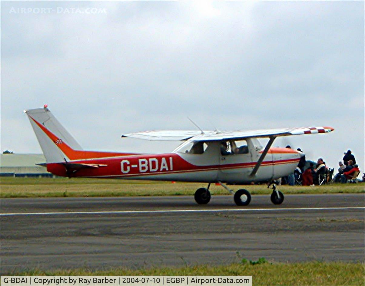 G-BDAI, 1975 Reims F150M C/N 0266, Seen at the PFA Fly in 2004 Kemble UK.