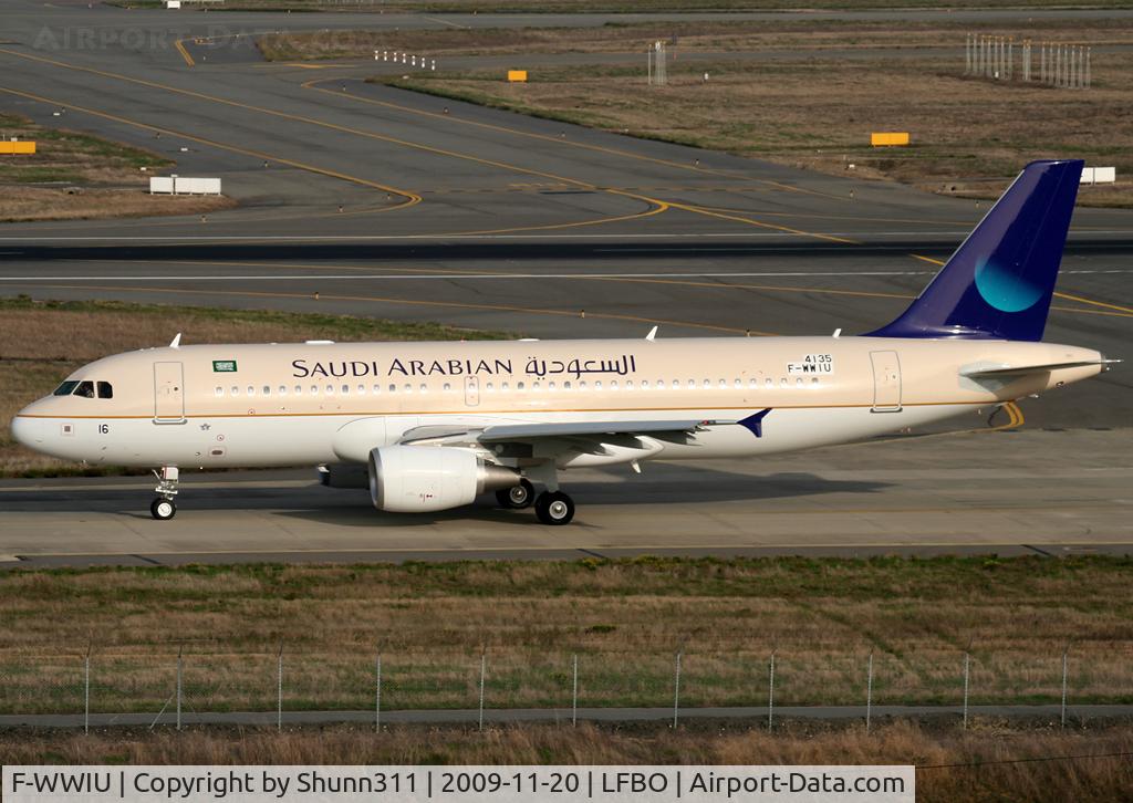 F-WWIU, 2009 Airbus A320-214 C/N 4135, C/n 4135 - To be HZ-AS16