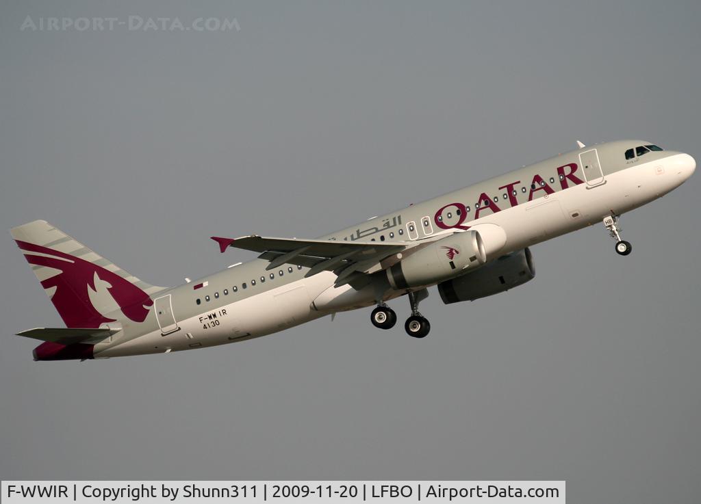F-WWIR, 2009 Airbus A320-232 C/N 4130, C/n 4130 - To A7-AHB