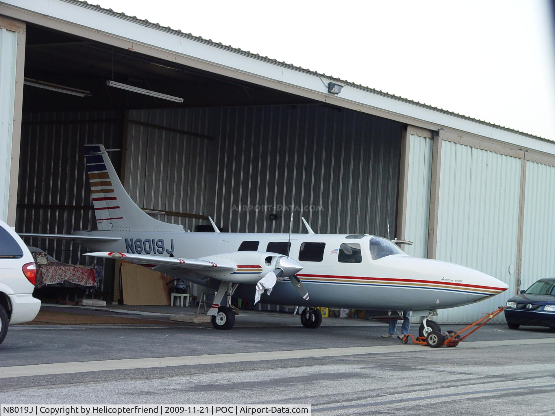 N8019J, 1978 Smith Aerostar 601P C/N 61P-0485-197, Pulled outside for a once over