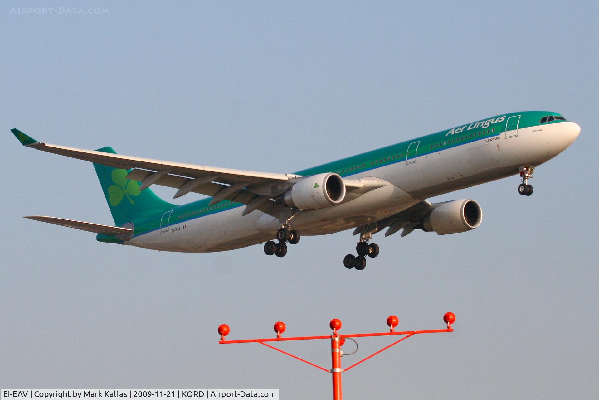EI-EAV, 2009 Airbus A330-302 C/N 985, Aer Lingus A330-302 
