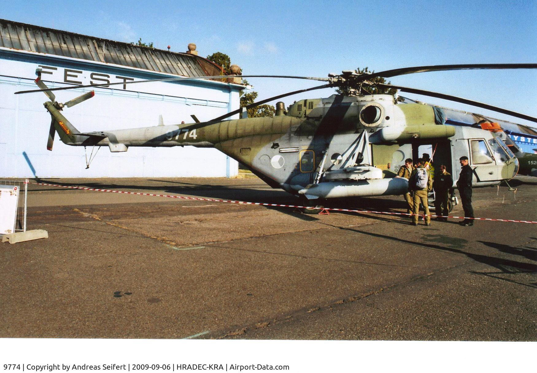 9774, Mil Mi-171Sh Hip C/N 59489619774, CIAF Hradec-Kralove 6.9.09