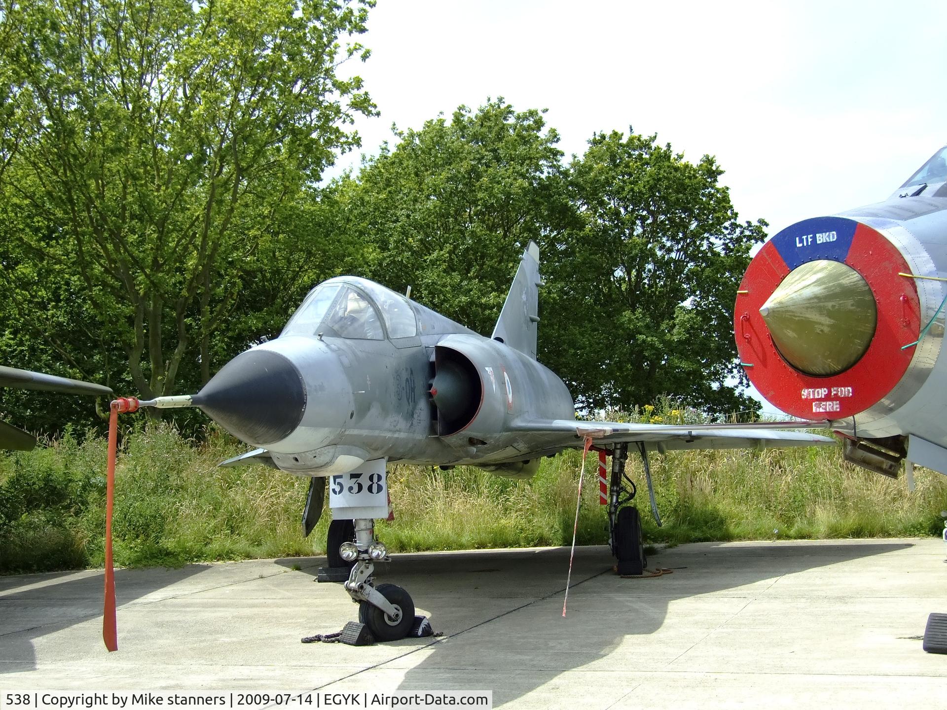 538, Dassault Mirage IIIE C/N 538, Mirage IIIE 3-QH in the markings of EC3/3