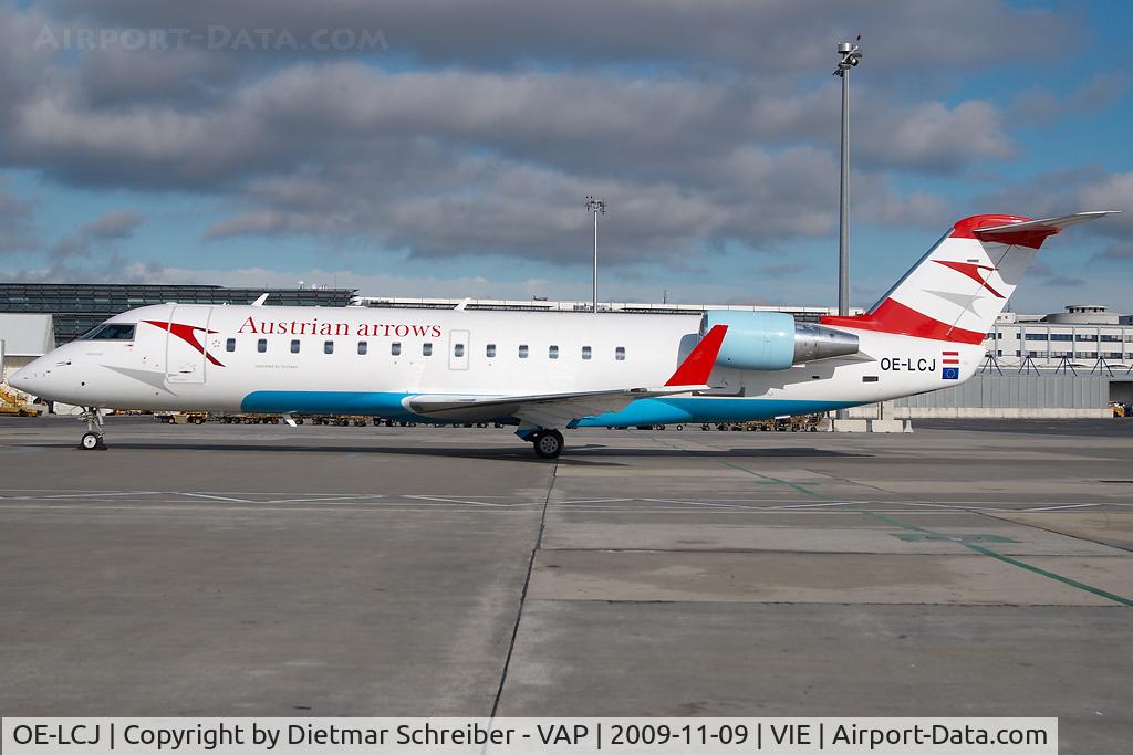 OE-LCJ, 1996 Canadair CRJ-200LR (CL-600-2B19) C/N 7142, Austrian Arrows Regionaljet