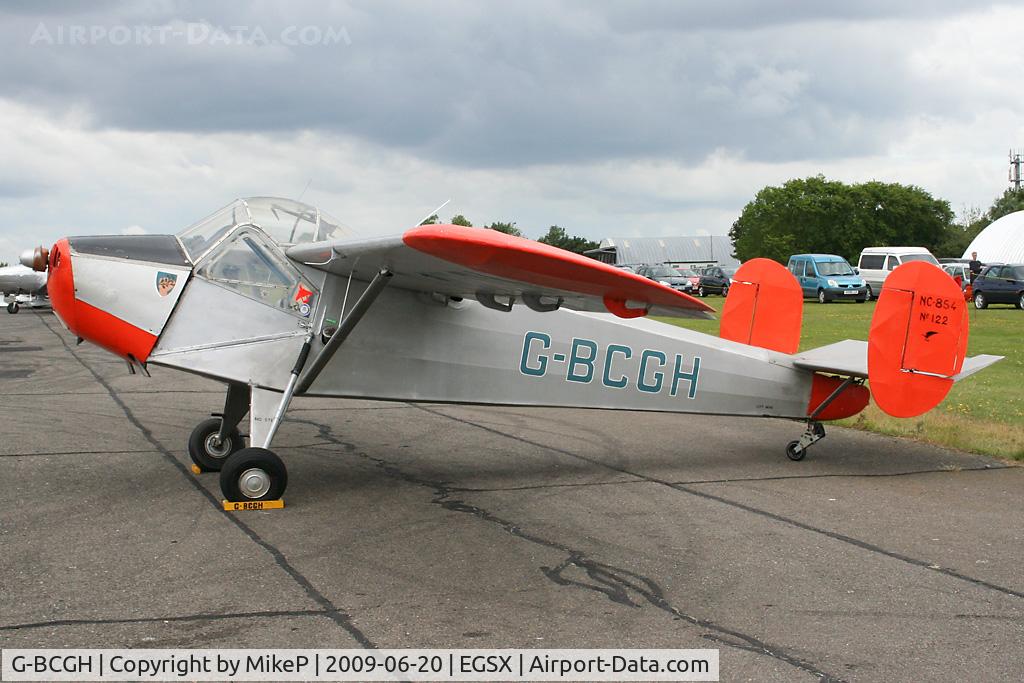 G-BCGH, 1950 Nord NC-854S C/N 122, Veteran Nord at the 2009 Air Britain fly-in.