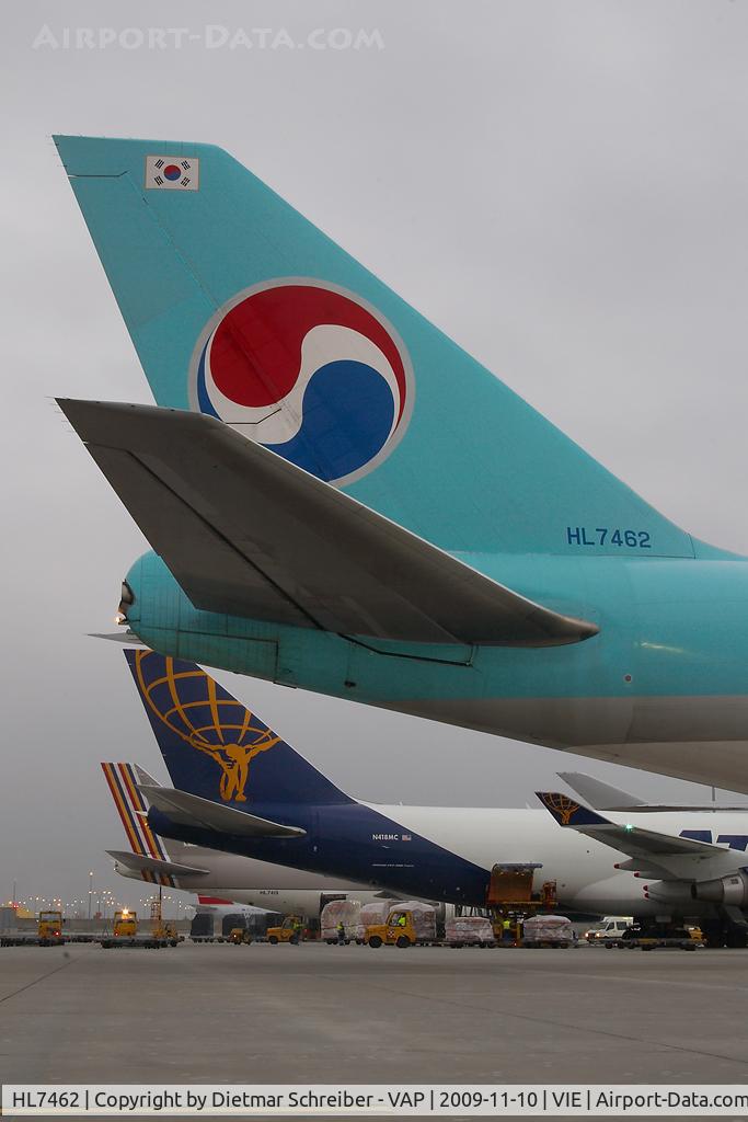 HL7462, 1997 Boeing 747-4B5F/SCD C/N 26406, Korean Air Boeing 747-400