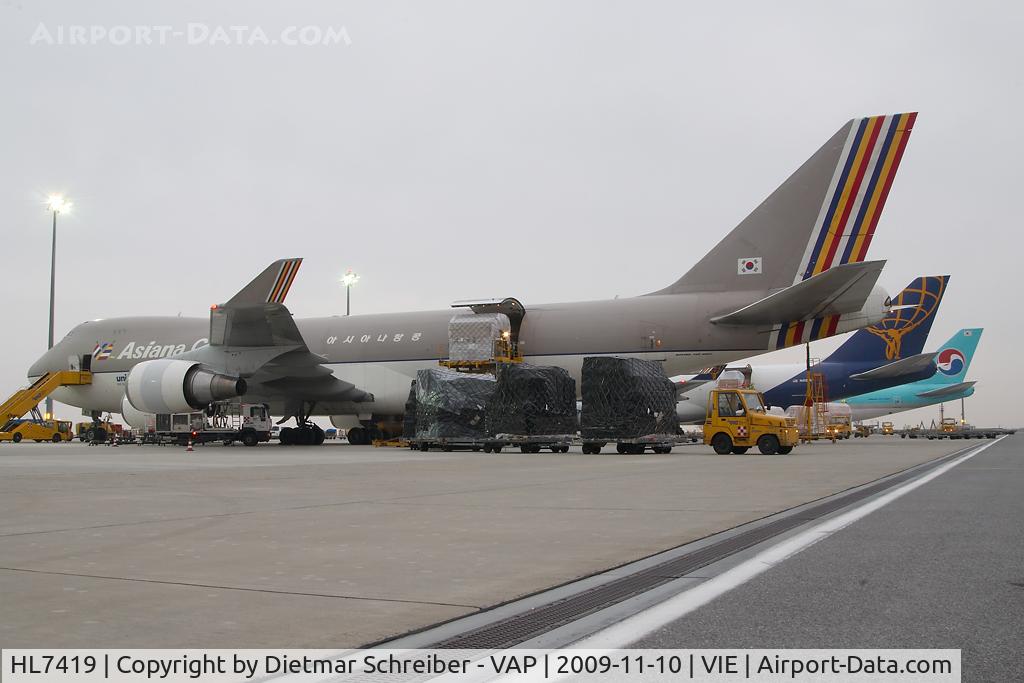 HL7419, 1994 Boeing 747-48EF (SCD) C/N 25781, Asiana Boeing 747-400