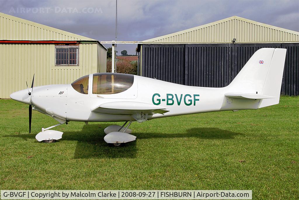 G-BVGF, 1996 Europa Tri-Gear C/N PFA 247-12565, Europa at Fishburn Airfield, UK in 2008.