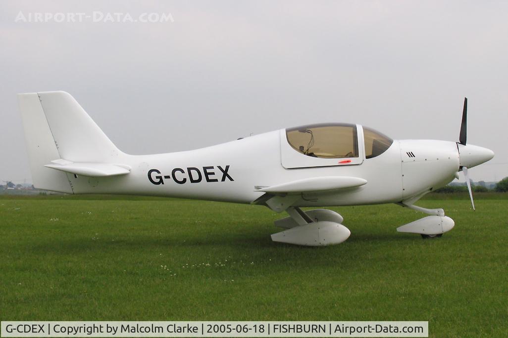 G-CDEX, 2004 Europa Tri Gear C/N PFA 247-12507, Europa at Fishburn Airfield, UK in 2005.