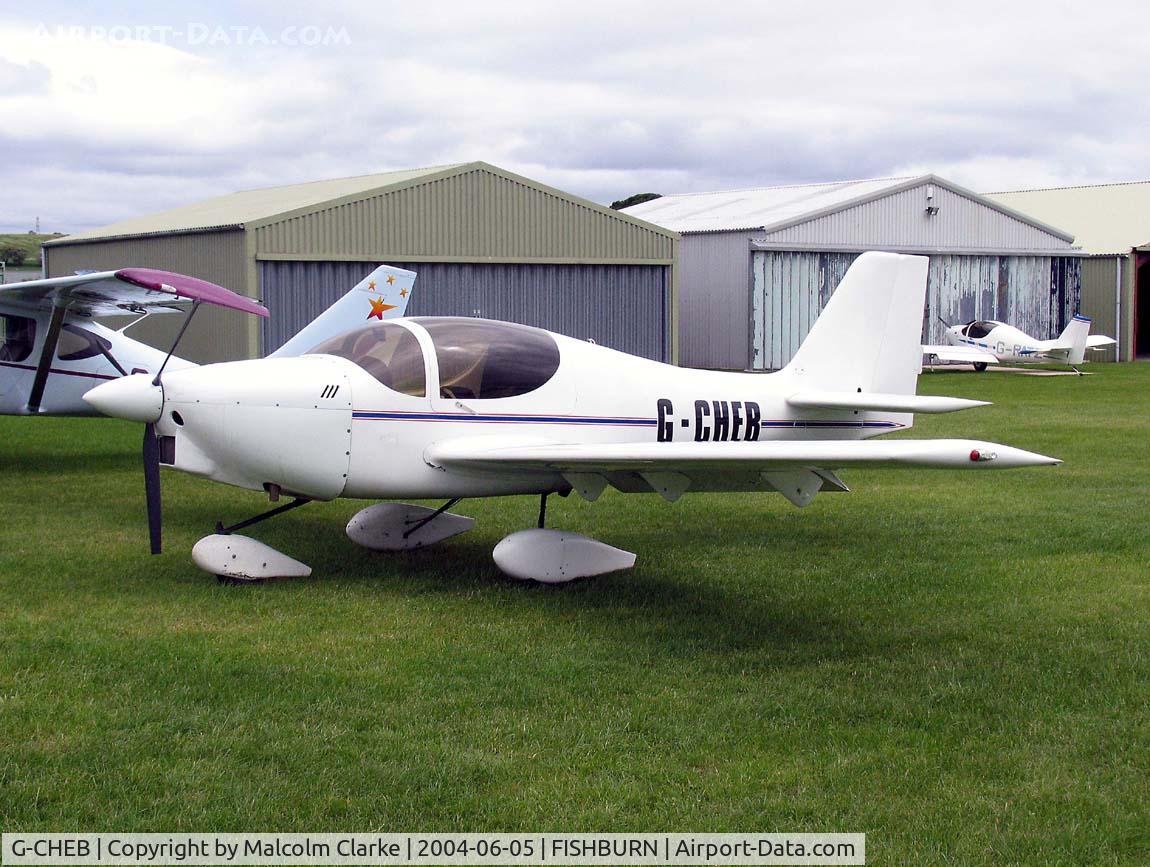 G-CHEB, 1997 Europa Tri Gear C/N PFA 247-12967, Europa at Fishburn Airfield, UK in 2004.