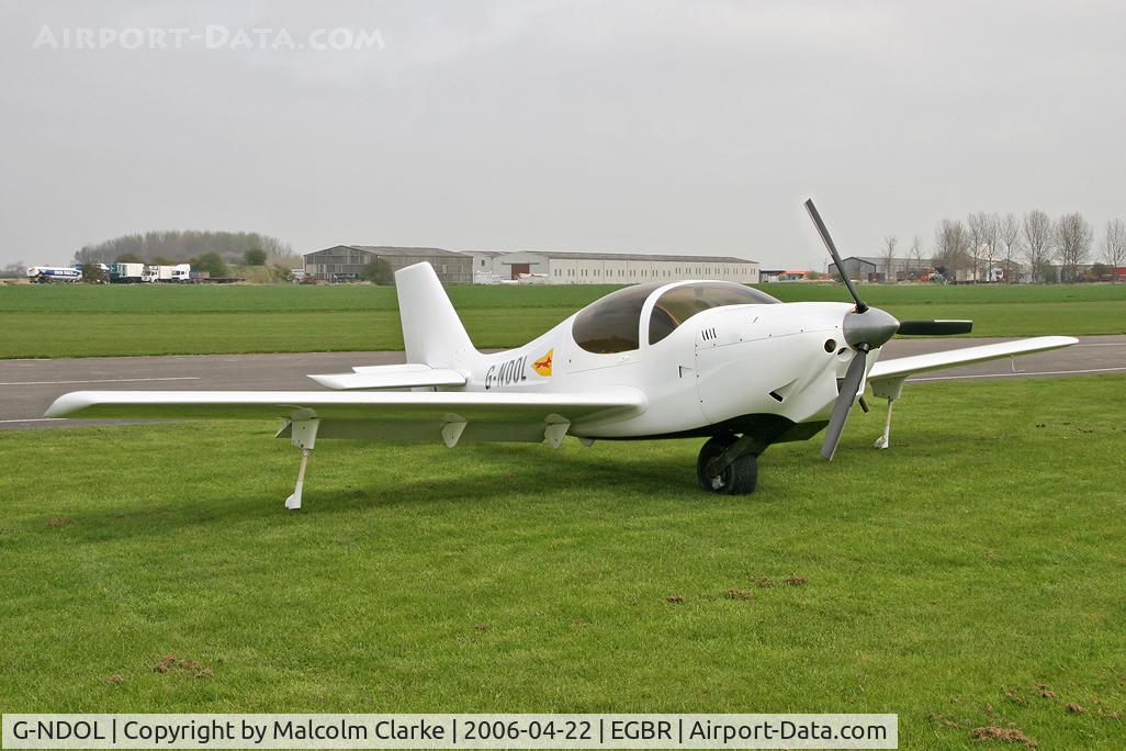 G-NDOL, 1995 Europa Monowheel C/N PFA 247-12594, Europa at Breighton Airfield, UK.