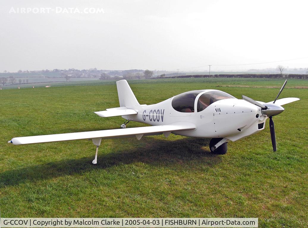 G-CCOV, 2004 Europa XS Monowheel C/N PFA 247-13998, Europa XS at Fishburn Airfield, UK in 2005.