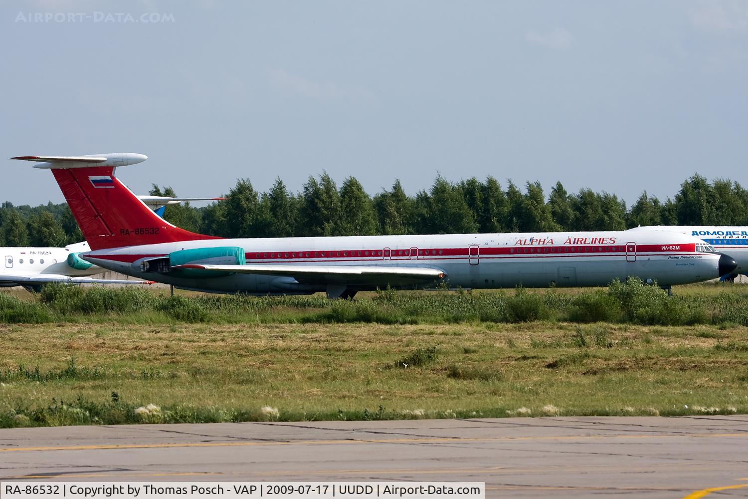 RA-86532, 1982 Ilyushin Il-62M C/N 4243111, RA-86532