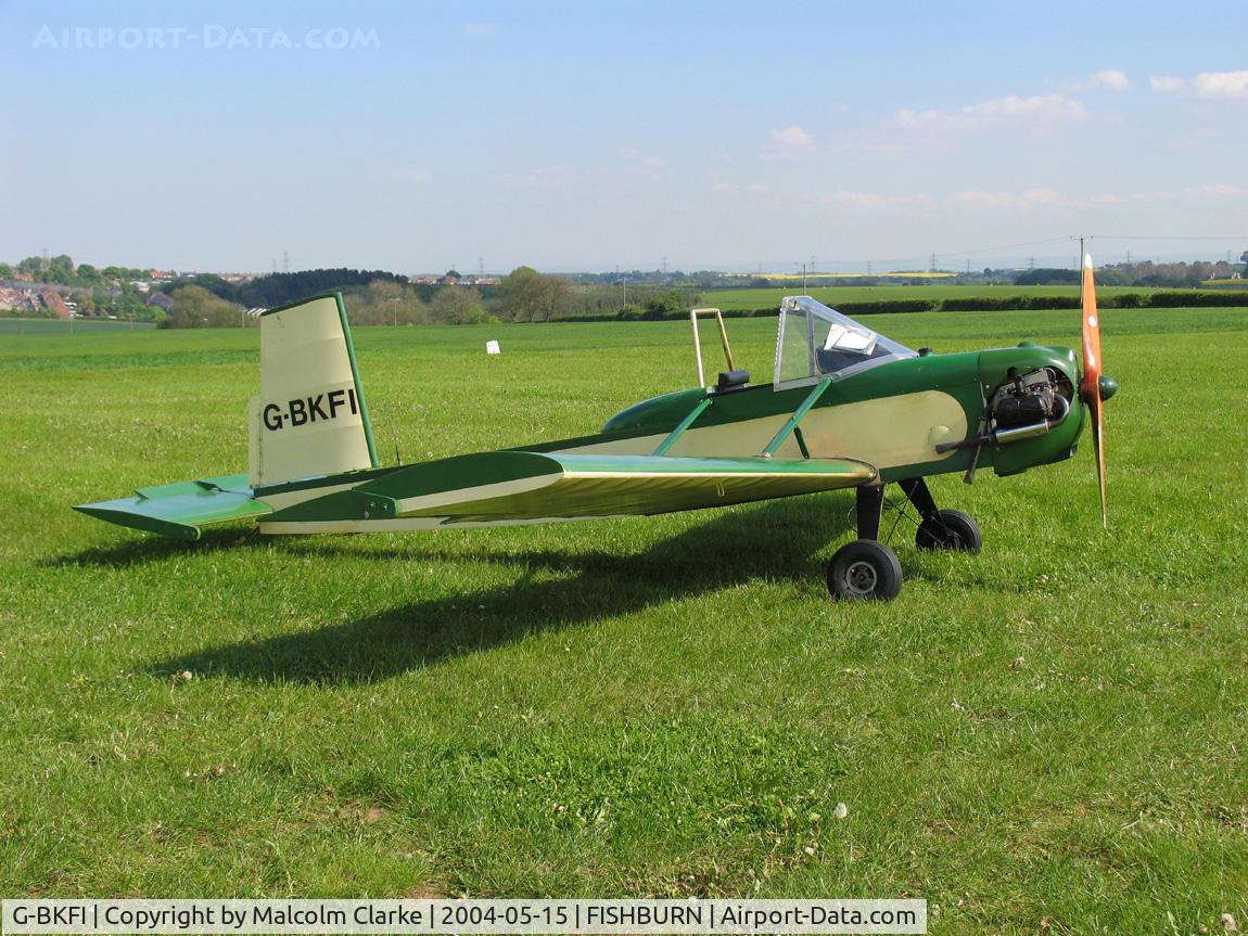 G-BKFI, 1985 Evans VP-1 Series 2 Volksplane C/N PFA 062-10491, Evans VP-1 Srs 2 at Fishburn Airfield, UK in 2004.