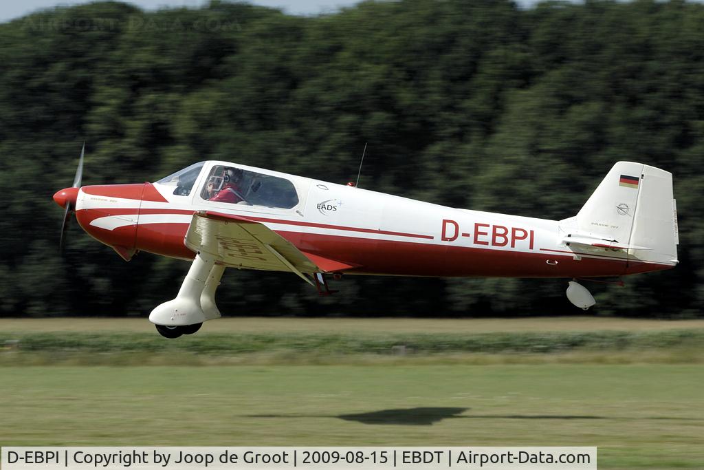 D-EBPI, 1962 Bolkow Bo-207 C/N 237, touch down on the Diest runway
