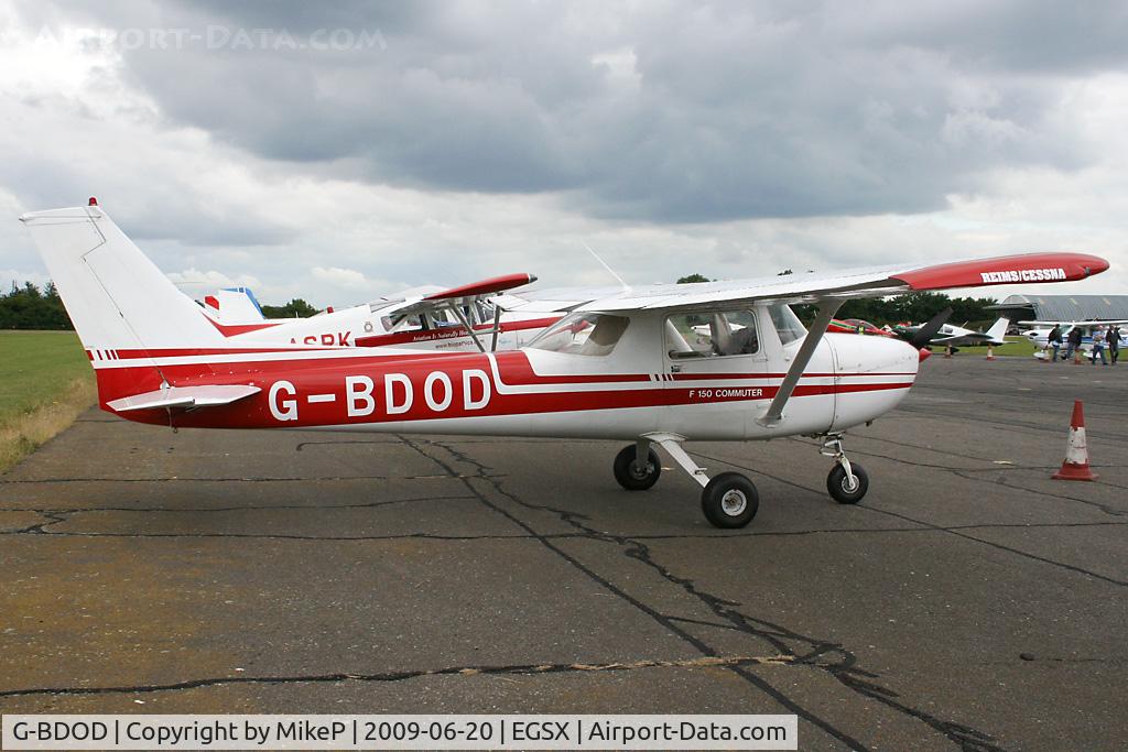 G-BDOD, 1975 Reims F150M C/N 1266, Visitor to the 2009 Air Britain fly-in.