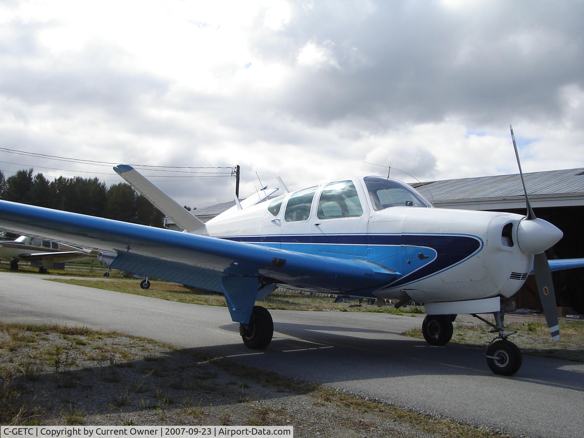 C-GETC, 1956 Beech G35 Bonanza C/N D-4686, 1956 Beechcraft Bonanza G35
