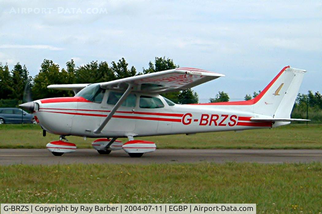 G-BRZS, 1981 Cessna 172P C/N 172-75004, Seen at the PFA Fly in 2004 Kemble UK.