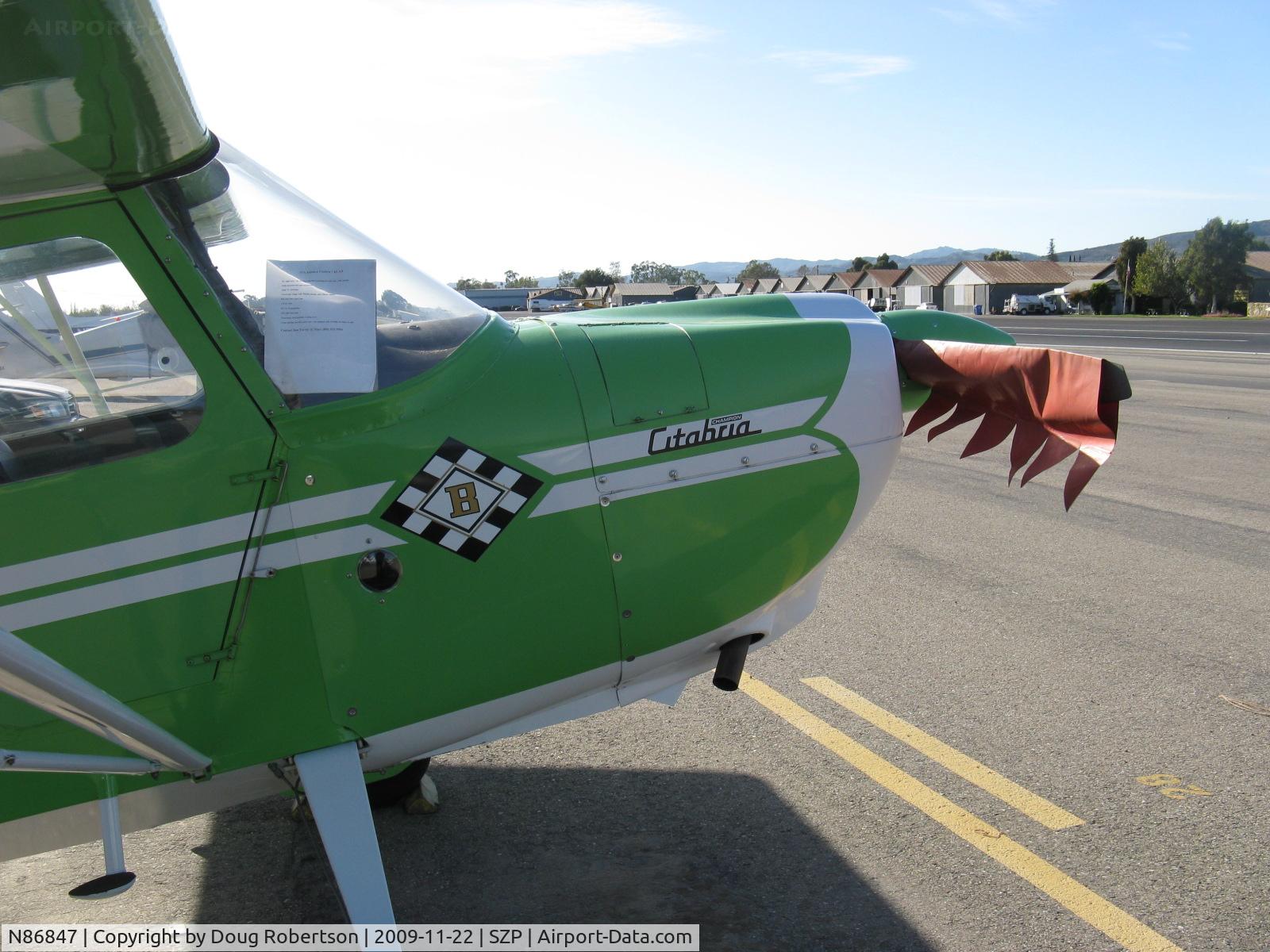 N86847, 1974 Bellanca 7KCAB Citabria C/N 432-74, 1974 Bellanca 7KCAB CITABRIA, Lycoming IO-320-E2B 150 Hp, cowl, aircraft is For Sale