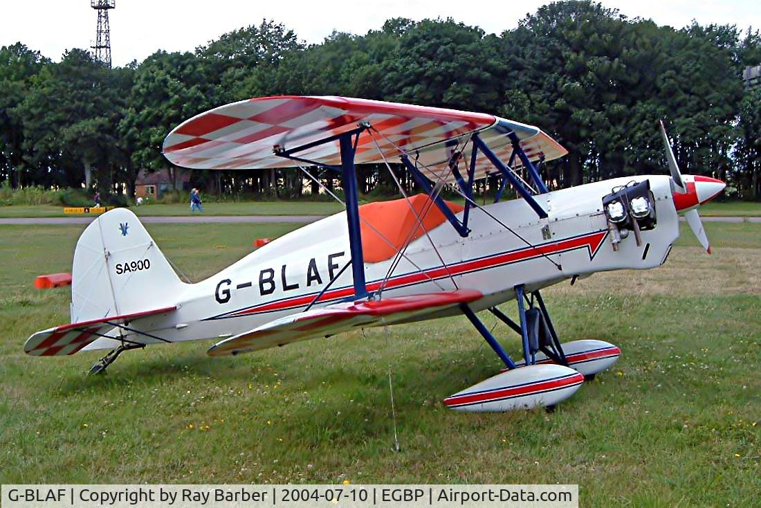 G-BLAF, 1987 Stolp SA-900 V-Star C/N PFA 106-10651, Seen at the PFA Fly in 2004 Kemble UK.