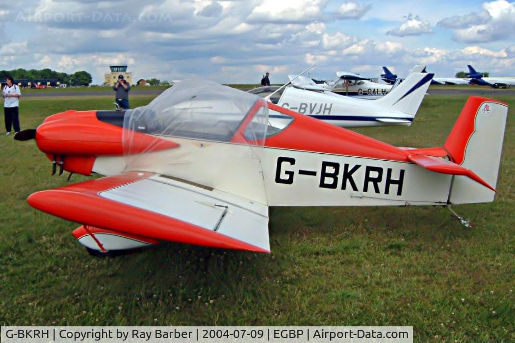 G-BKRH, 1988 Brugger MB-2 Colibri C/N PFA 043-10150, Seen at the PFA Fly in 2004 Kemble UK.