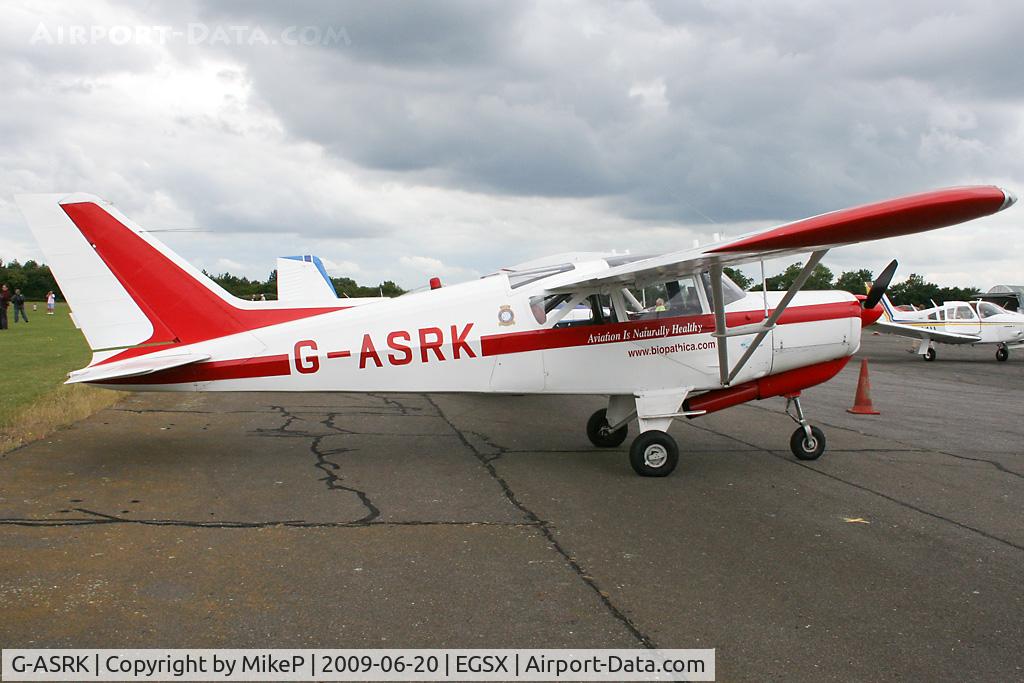 G-ASRK, 1964 Beagle A-109 Airdale C/N B.538, Veteran Beagle at the 2009 Air Britain fly-in.