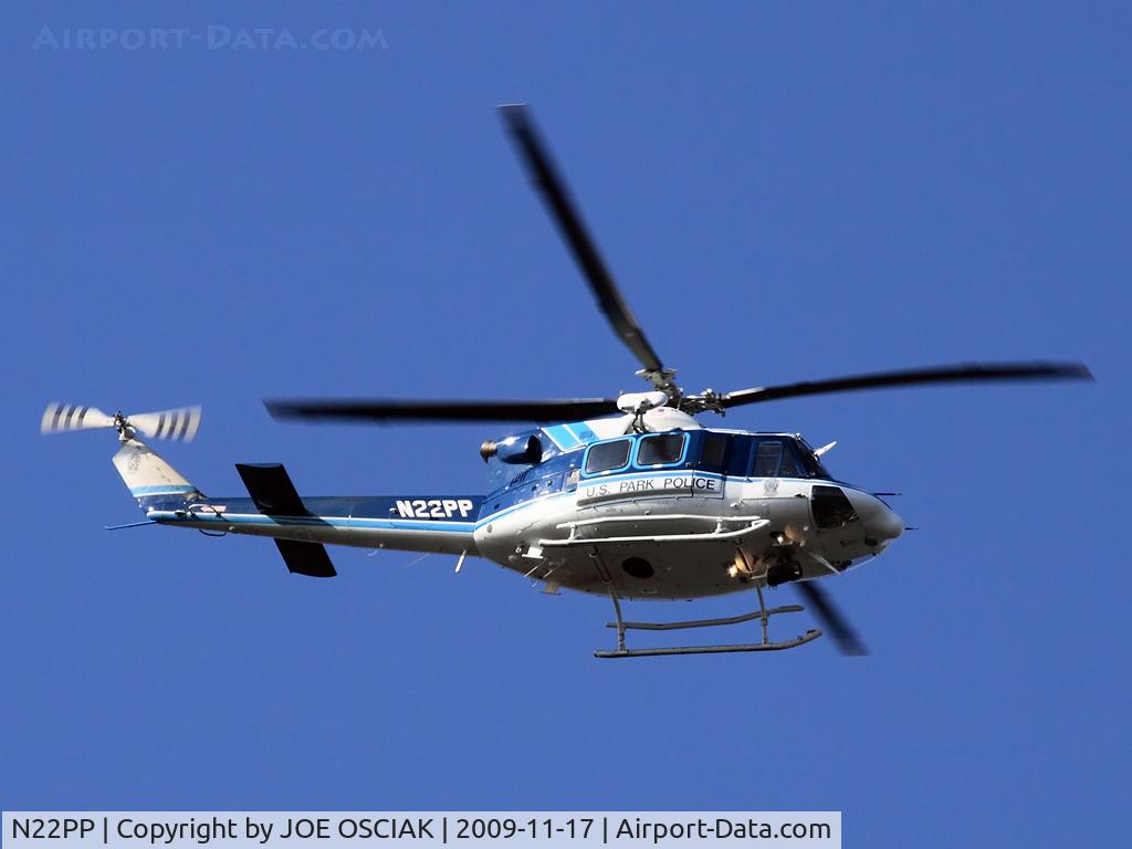 N22PP, 1998 Bell 412EP C/N 36219, Flying over Conowingo Dam in PA.