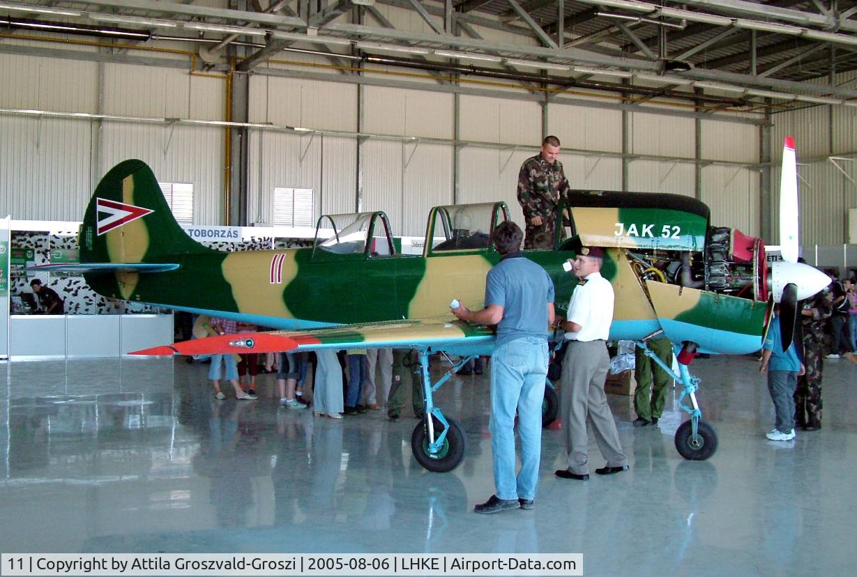 11, 1994 Yakovlev Yak-52 C/N 9411807, Kecskemét, Hungarian Air-Forces Base - Airshow '2005