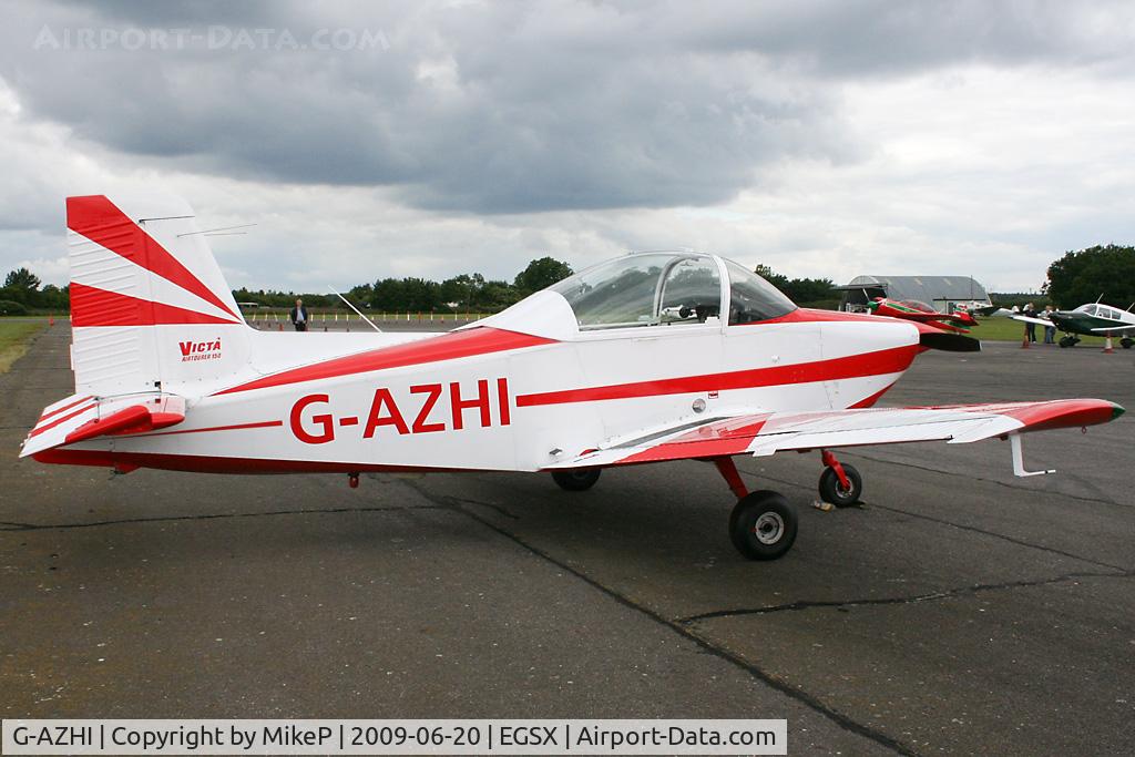 G-AZHI, 1971 AESL Glos-Airtourer Super 150/T5 C/N A540, Visitor to the 2009 Air Britain fly-in.