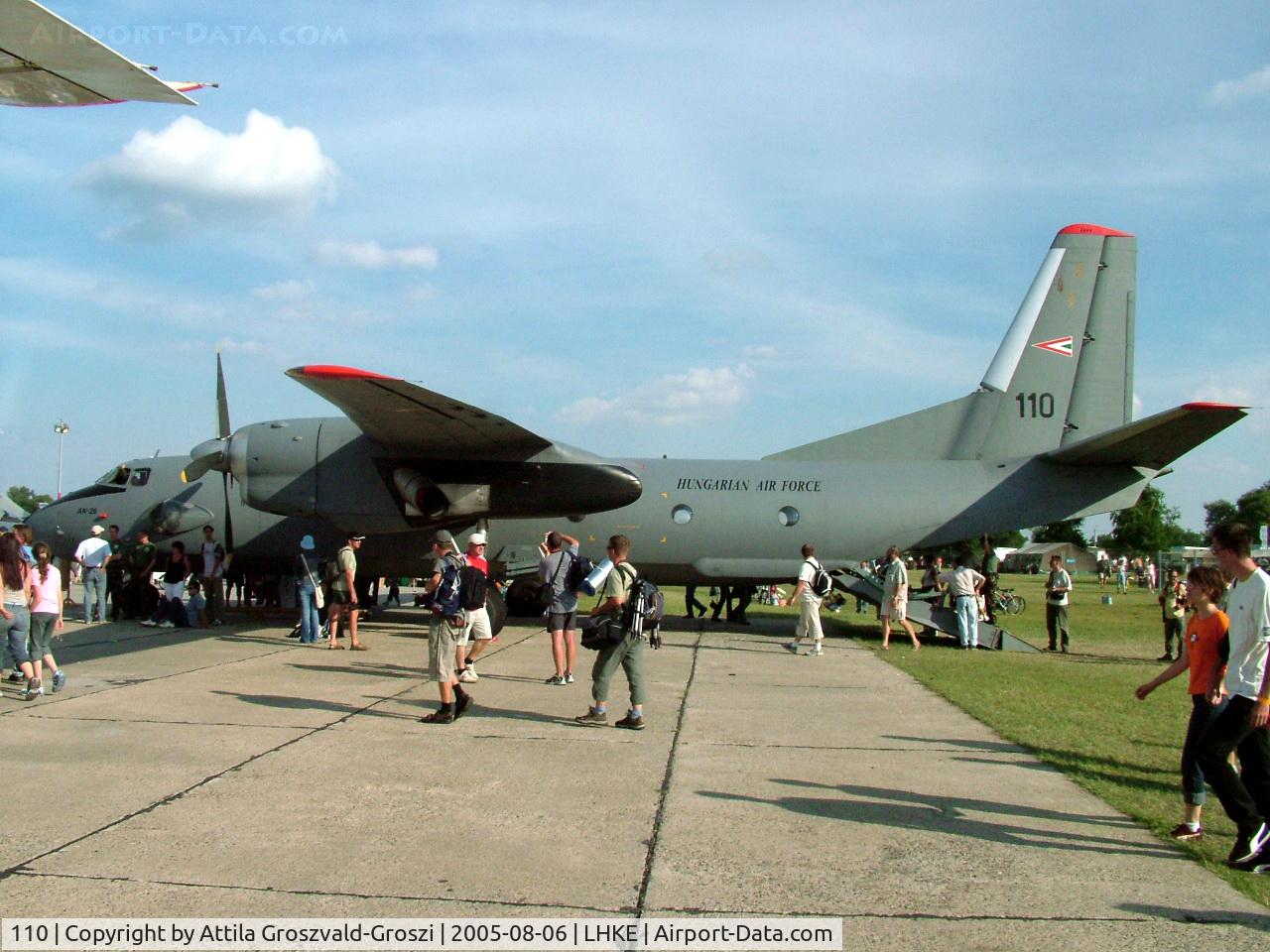 110, 1980 Antonov An-26 C/N 9110, Kecskemét, Hungarian Air-Forces Base - Airshow '2005