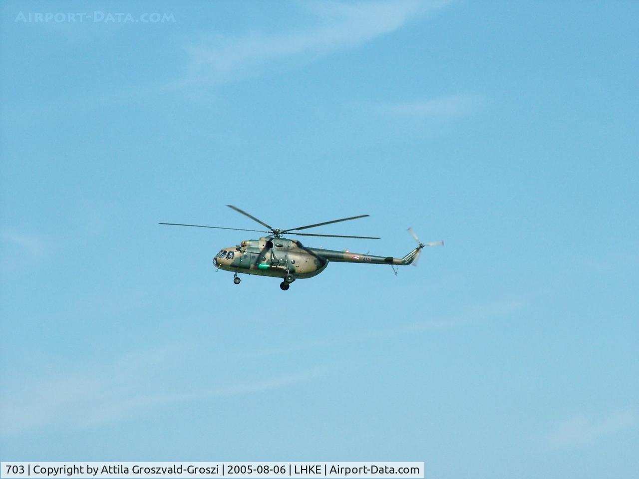 703, 1987 Mil Mi-17N C/N 104M03, Kecskemét, Hungarian Air-Forces Base - Airshow '2005