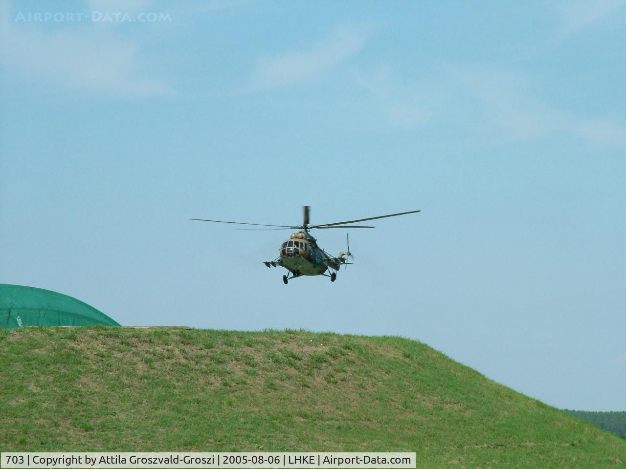 703, 1987 Mil Mi-17N C/N 104M03, Kecskemét, Hungarian Air-Forces Base - Airshow '2005