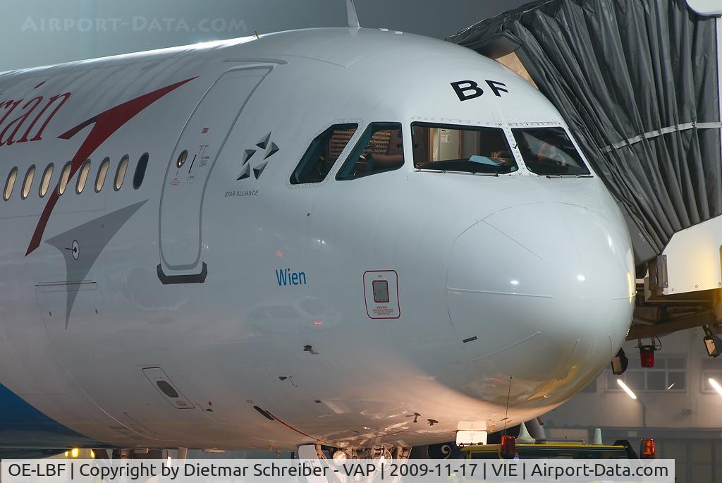 OE-LBF, 2001 Airbus A321-211 C/N 1458, Austrian Airlines Airbus 321
