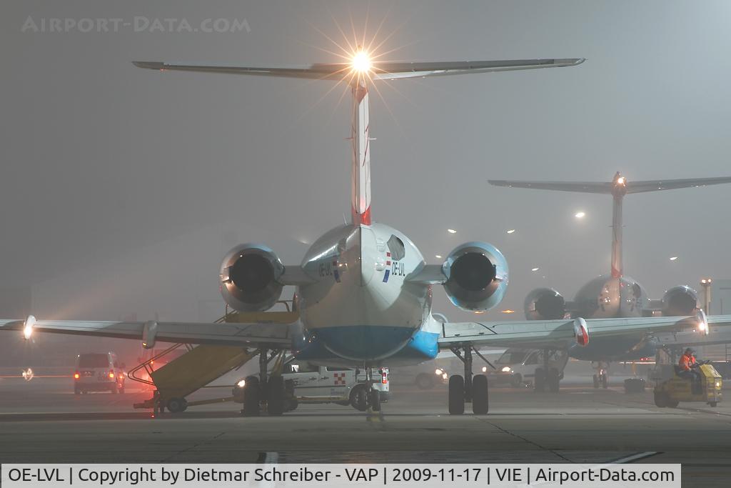 OE-LVL, 1992 Fokker 100 (F-28-0100) C/N 11404, Austrian Arrows Fokker 100