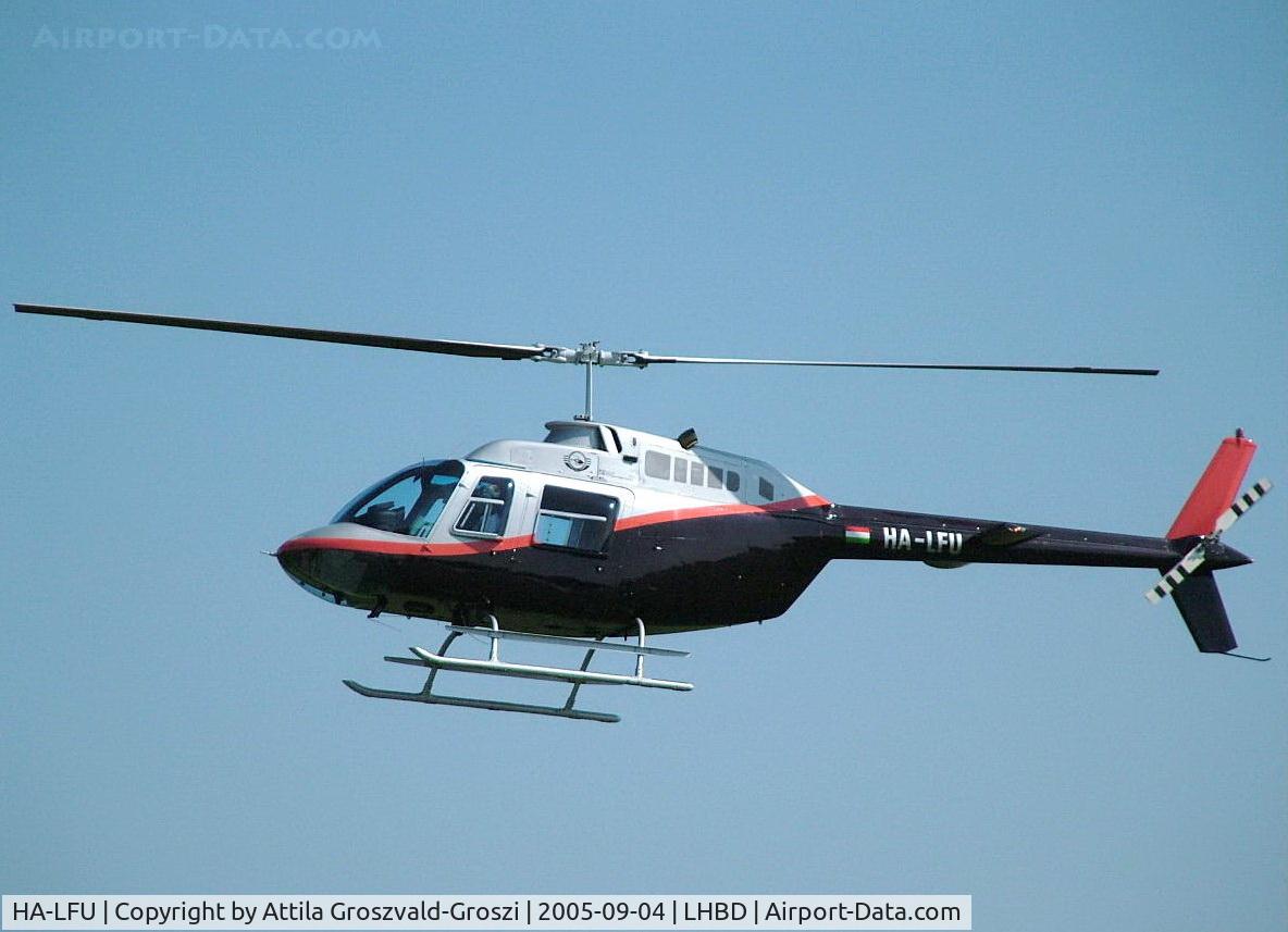 HA-LFU, 1978 Bell 206B JetRanger III C/N 2512, Börgönd Airport -Hungary, Airshow '2005