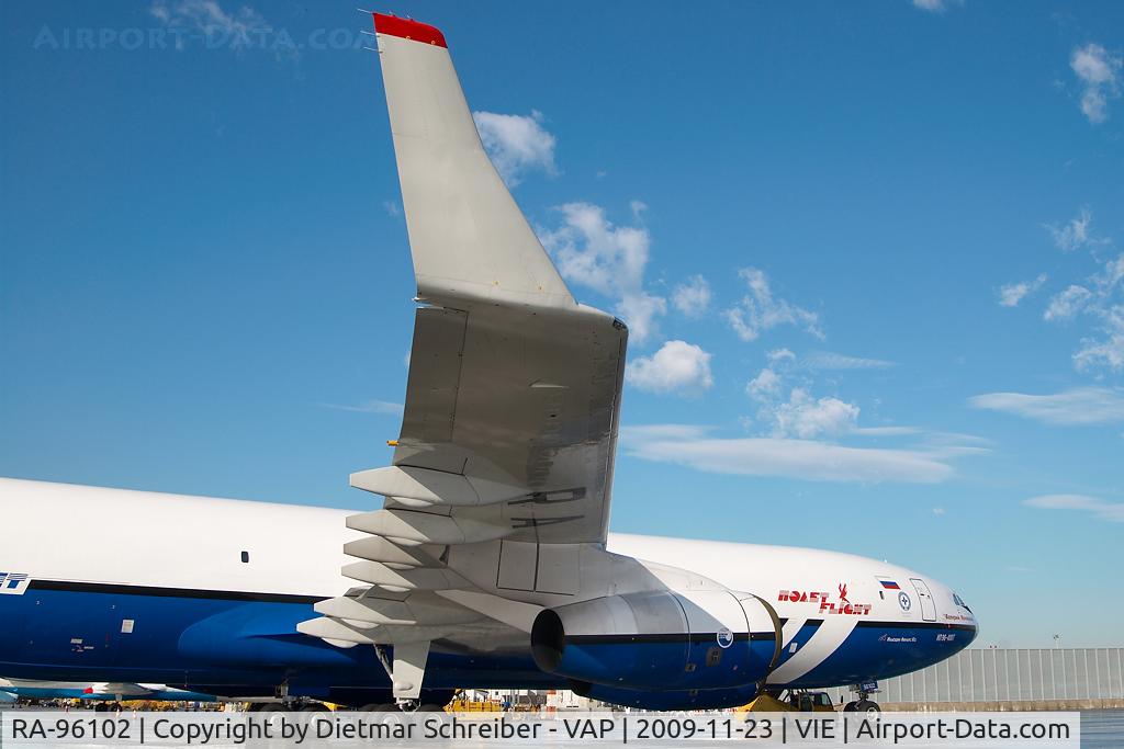 RA-96102, 1997 Ilyushin Il-96-400T C/N 97693201002, Polet Iljuschin 96-400