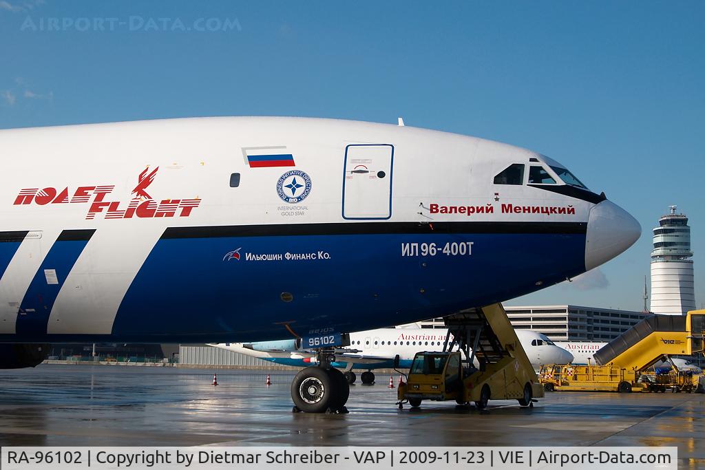 RA-96102, 1997 Ilyushin Il-96-400T C/N 97693201002, Polet Iljuschin 96-400