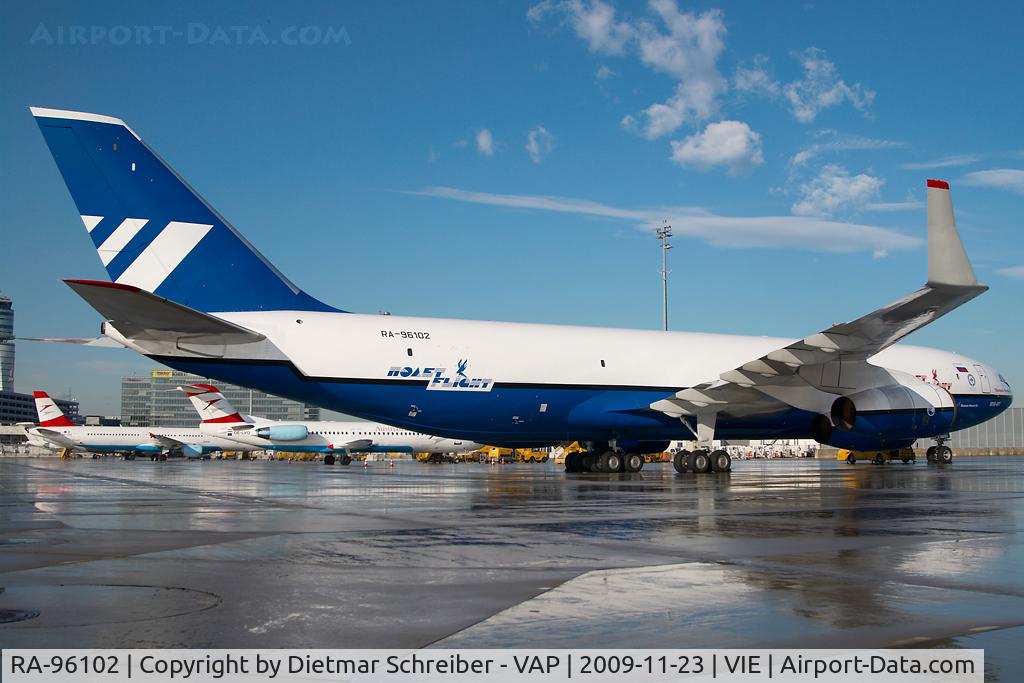 RA-96102, 1997 Ilyushin Il-96-400T C/N 97693201002, Polet Iljuschin 96-400
