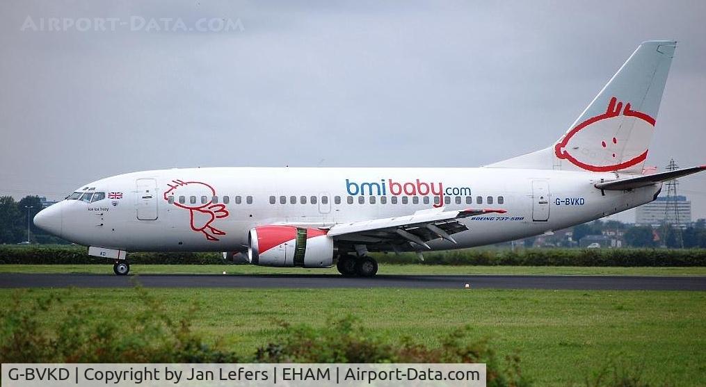 G-BVKD, 1992 Boeing 737-59D C/N 26421, BMI Boeing 737