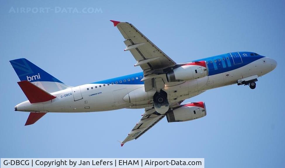 G-DBCG, 2005 Airbus A319-131 C/N 2694, BMI Airbus A319