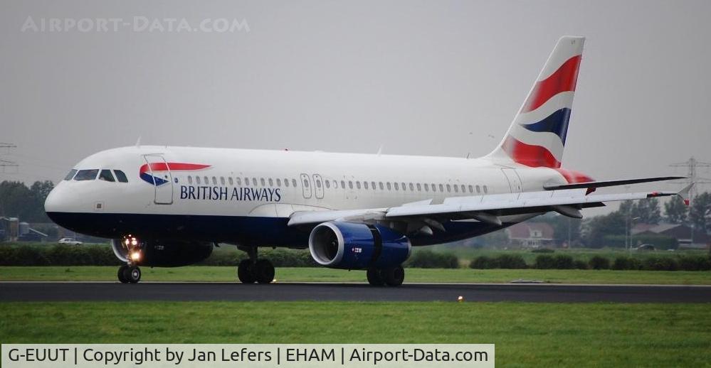 G-EUUT, 2007 Airbus A320-232 C/N 3314, British Airways Airbus A320
