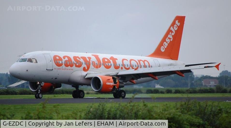 G-EZDC, 2003 Airbus A319-111 C/N 2043, EasyJet Airbus A319