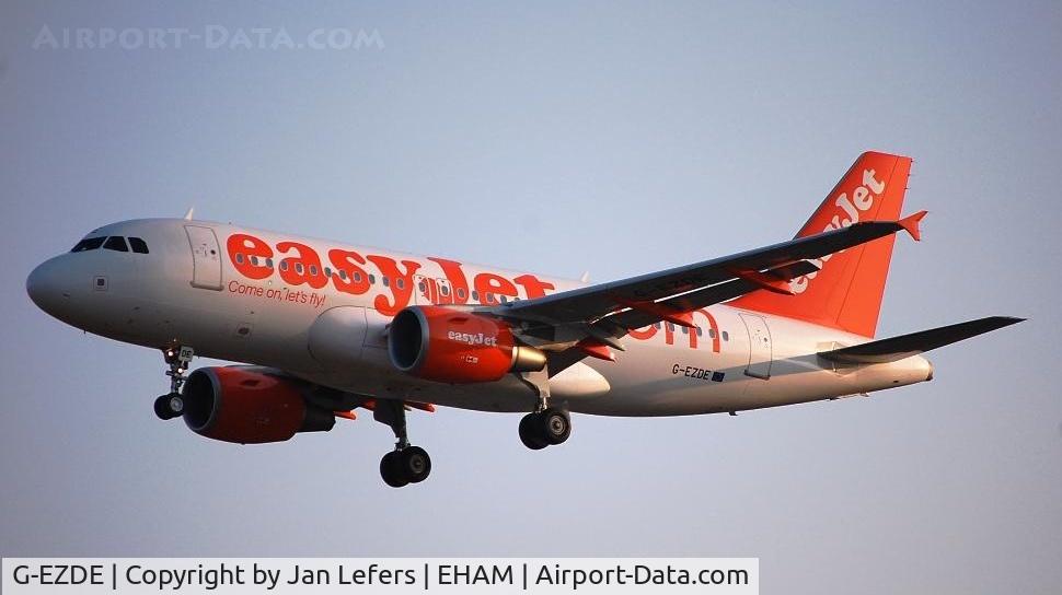 G-EZDE, 2008 Airbus A319-111 C/N 3426, EasyJet Airbus A319