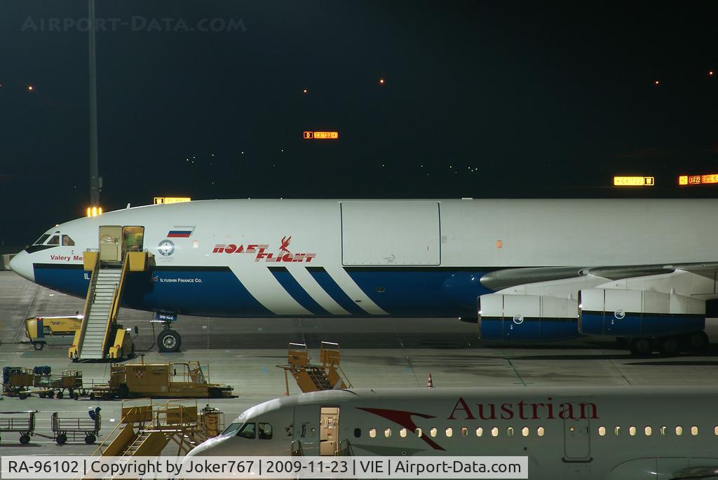 RA-96102, 1997 Ilyushin Il-96-400T C/N 97693201002, Polet Flight Ilyushin IL-96-400T