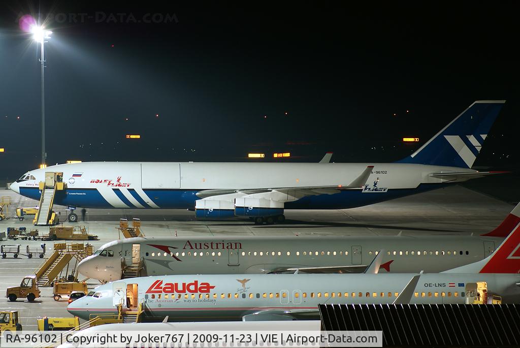 RA-96102, 1997 Ilyushin Il-96-400T C/N 97693201002, Polet Flight Ilyushin IL-96-400T