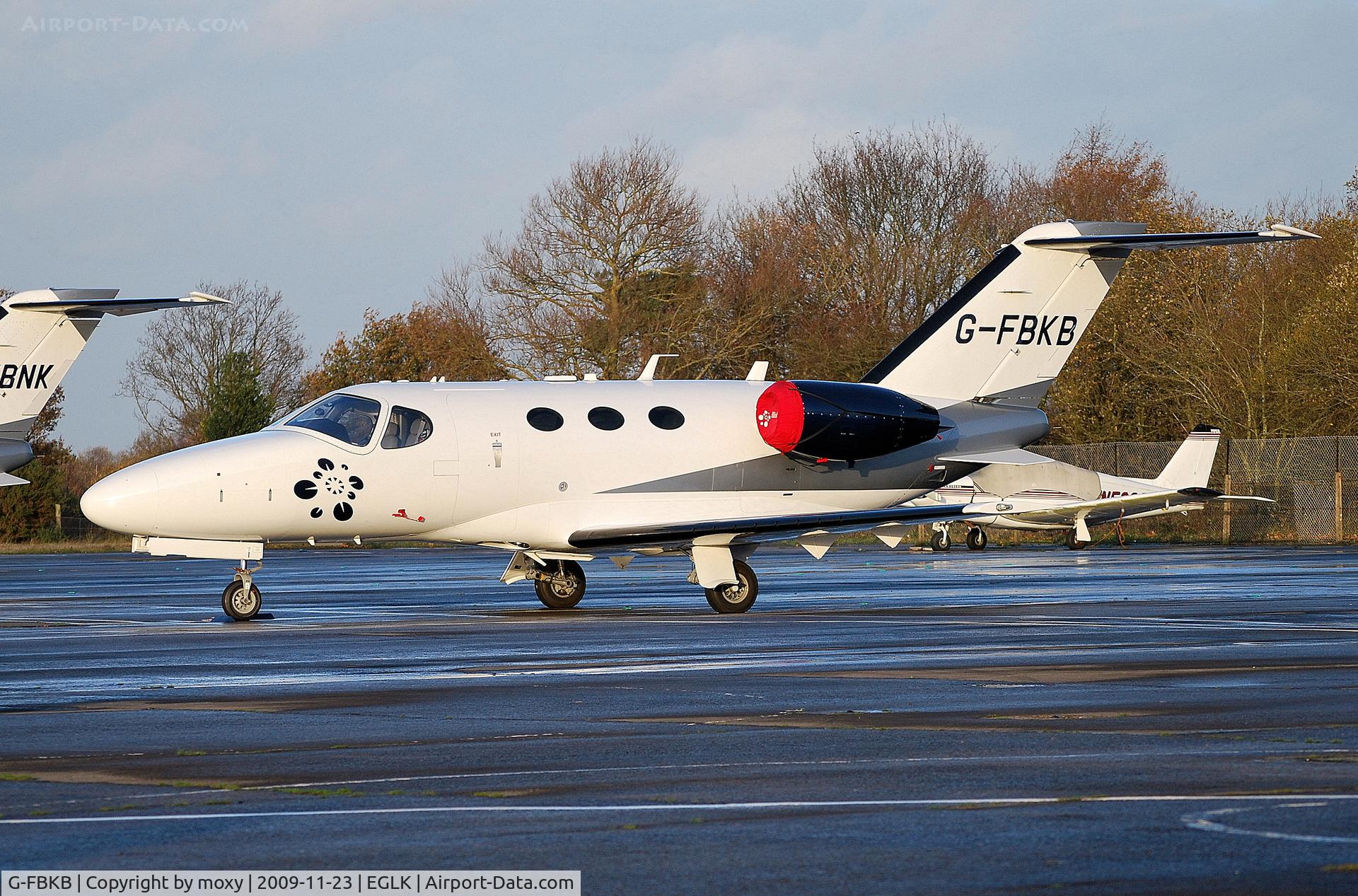 G-FBKB, 2008 Cessna 510 Citation Mustang Citation Mustang C/N 510-0126, Cessna 510 at Blackbushe
